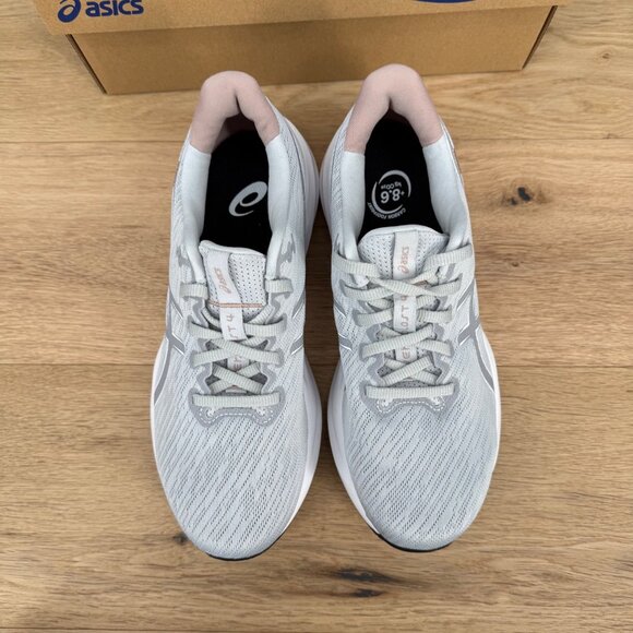 Asics Womens Versablast 4 Running Shoes Size 9 Gray White Gym Comfort 1012B775 - Picture 3 of 15